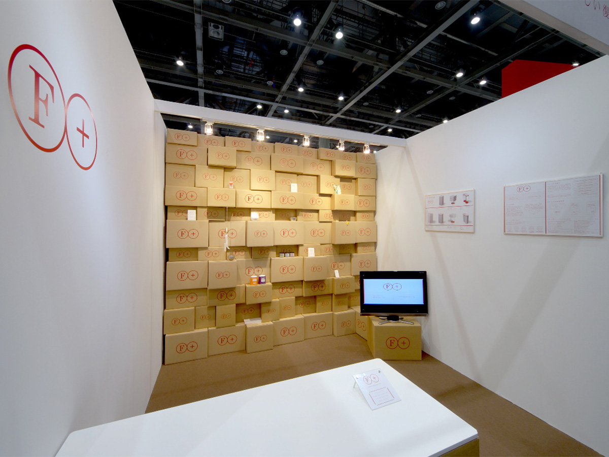 「F+」ブース　インテリアライフスタイル展
